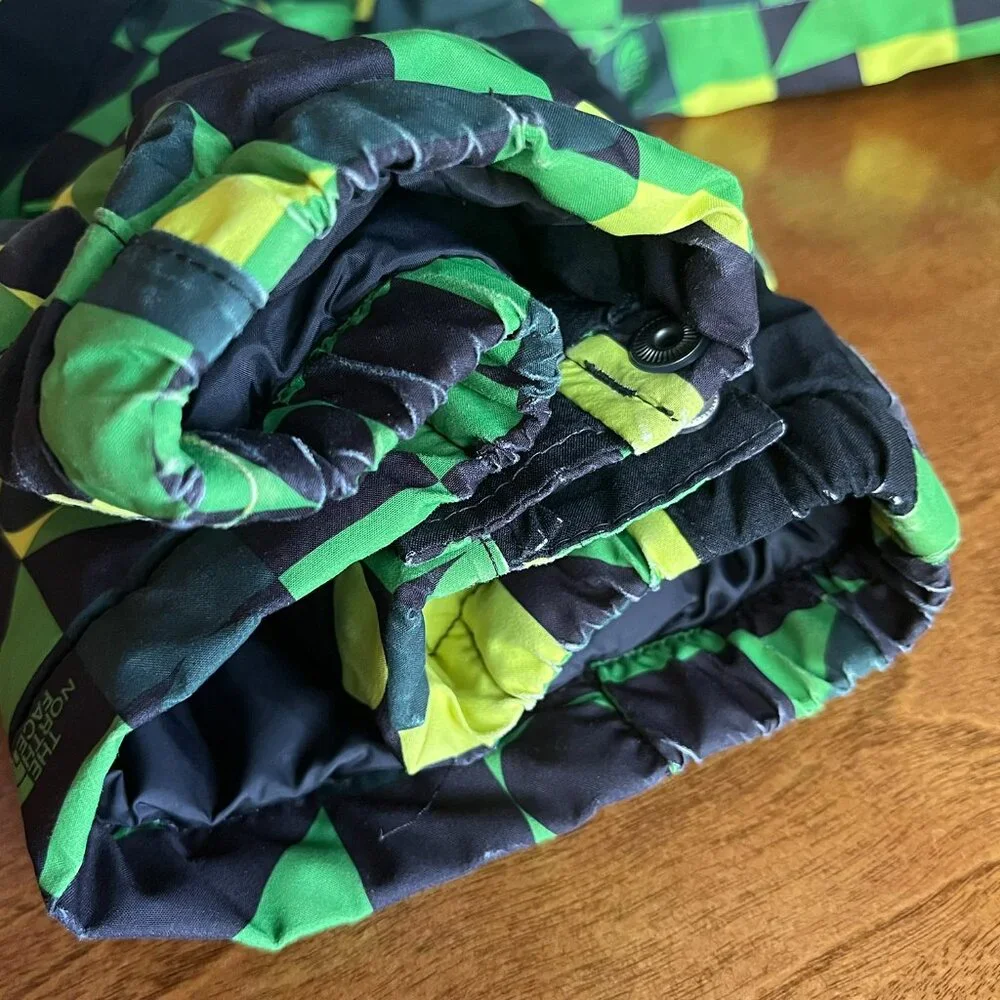 The North Face geo pattern coat 2T
